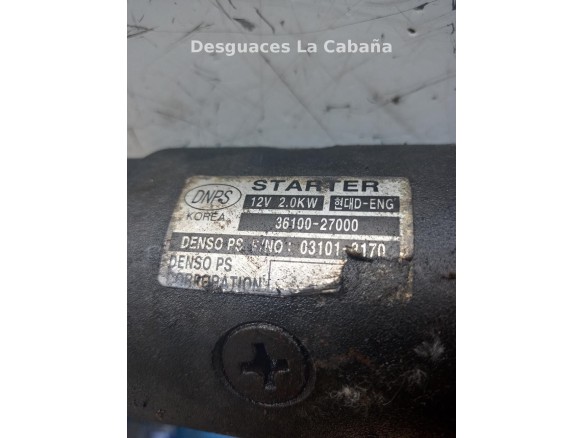3610027000 ARRANQUE HYUNDAI SANTA FÉ I (SM)|Desguaces La Cabaña