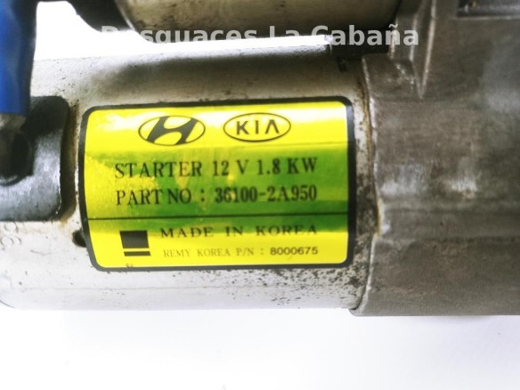 361002A950 ARRANQUE KIA CEE'D (JD)|Desguaces La Cabaña