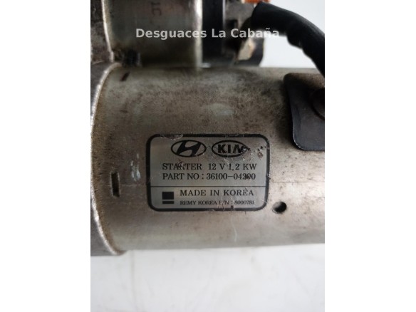 3610004200 ARRANQUE HYUNDAI i30 (PDE, PD)|Desguaces La Cabaña