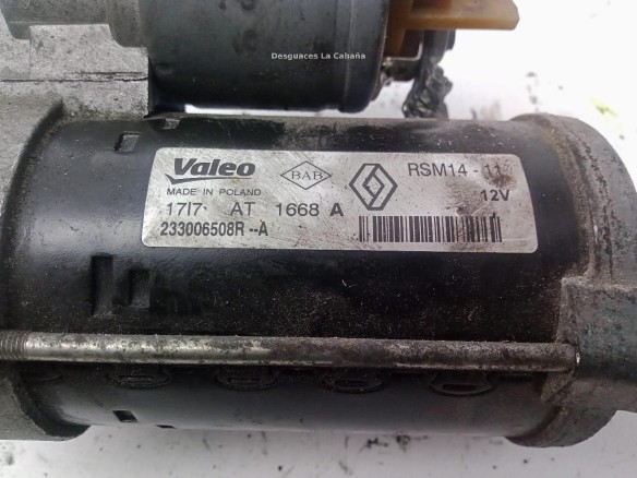 233006508R ARRANQUE DACIA DOKKER|Desguaces La Cabaña