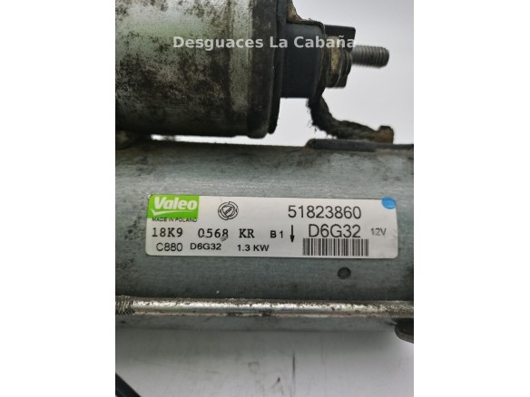 51823860 ARRANQUE FIAT FIORINO Furgón/ranchera familiar (225_)|Desguaces La Cabaña