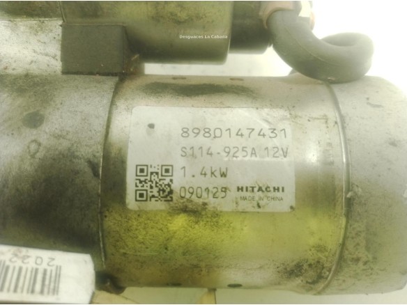 8980147431 ARRANQUE OPEL ASTRA H (A04)|Desguaces La Cabaña