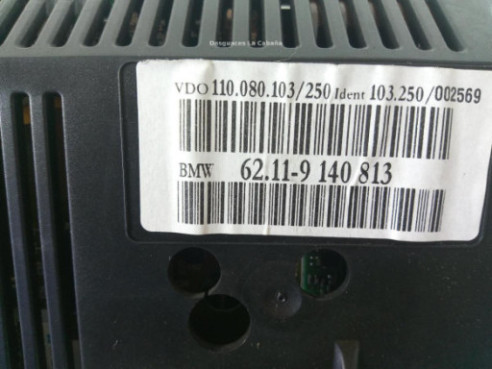 62119140813 CUADRO INSTRUMENTOS BMW 7 (E65, E66, E67) |Desguaces La Cabaña