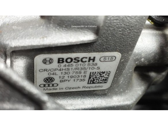 CXMA MOTOR AUDI A1 (8X1, 8XK)|Desguaces La Cabaña