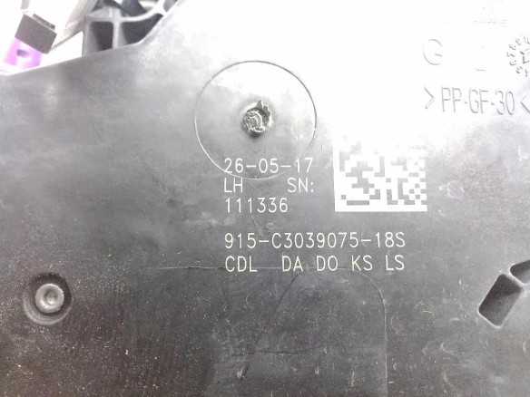 915C303907518S CERRADURA PUERTA LAT DEL IZQ OPEL INSIGNIA B Grand Sport (Z18) |Desguaces La Cabaña