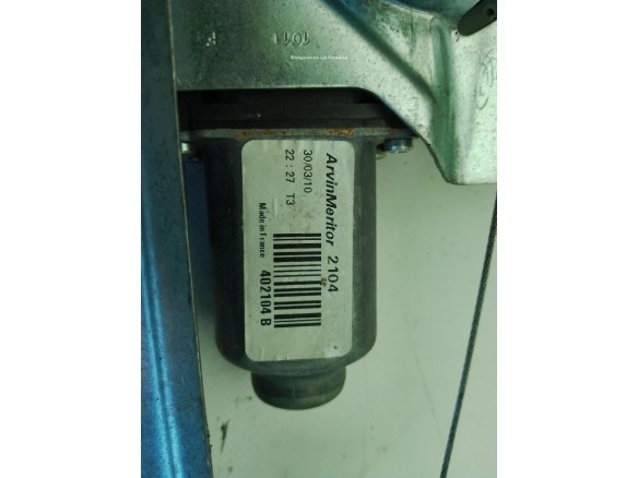 9802389180 ELEVALUNAS PUERTA LAT DEL DER CITROEN BERLINGO Furgón (B9)|Desguaces La Cabaña