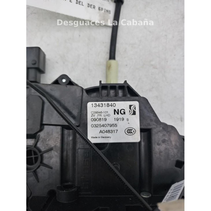 CERRADURA PUERTA LAT DEL DER OPEL CORSA E (X15) |Desguaces La Cabaña