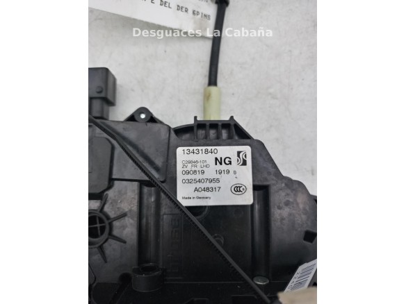 CERRADURA PUERTA LAT DEL DER OPEL CORSA E (X15) |Desguaces La Cabaña