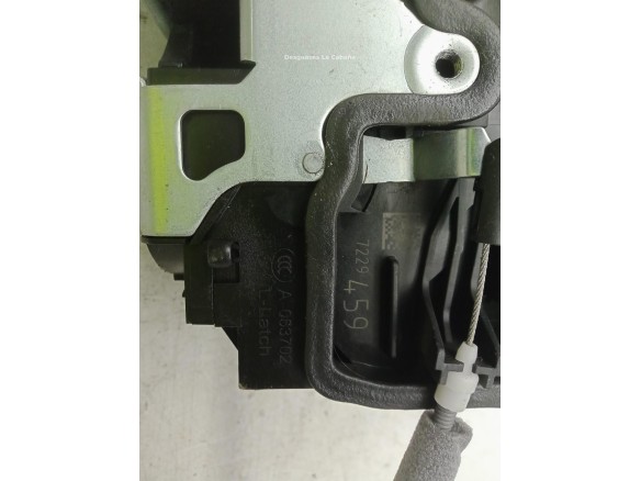 51227229459 CERRADURA PUERTA LAT TRA IZQ BMW 3 (F30, F80)|Desguaces La Cabaña