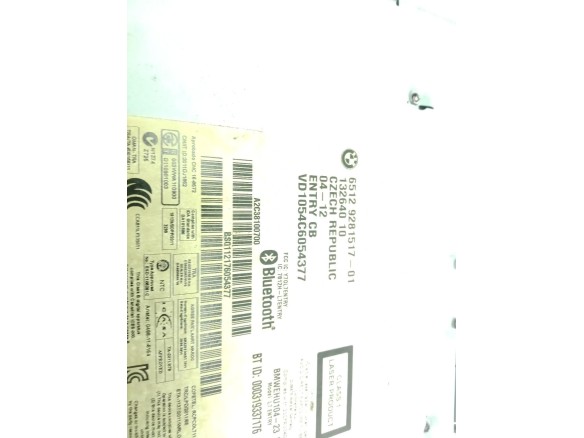  65129281517 MODULO RADIO BMW 3 (F30, F80)|Desguaces La Cabaña