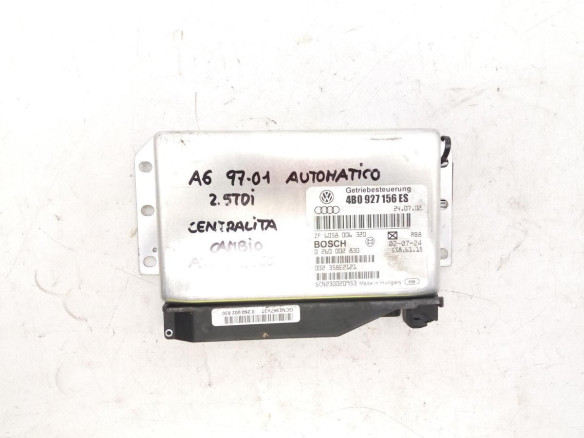 0260002556,4B0927156L, CENTRALITA MOTOR AUDI A6 (4B2, C5) |Desguaces La Cabaña