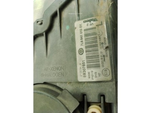 7L6941017BG, 7L6941015BK FARO IZQUIERDO VW TOUAREG (7LA, 7L6, 7L7)|Desguaces La Cabaña