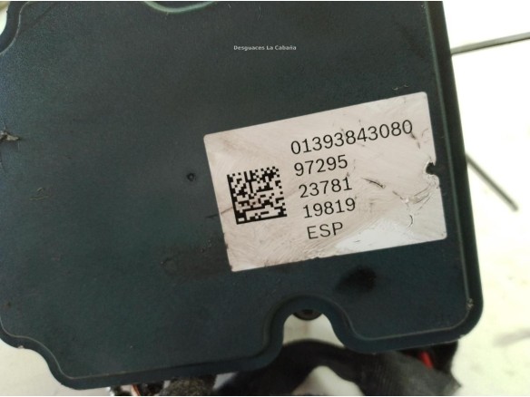 1680794280, 01393843080 GRUPO ABS CITROEN JUMPER Furgón|Desguaces La Cabaña