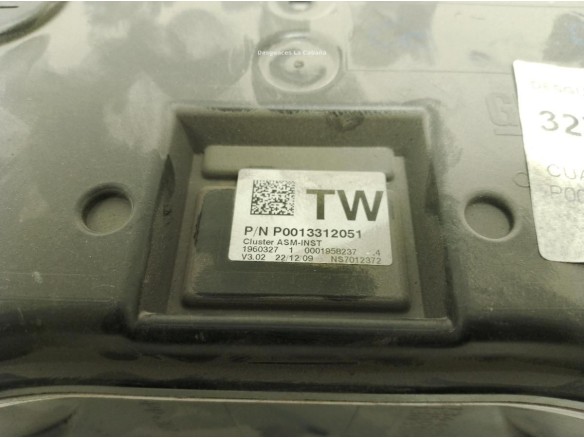 P0013312051TW, CUADRO INSTRUMENTOS OPEL CORSA D (S07)|Desguaces La Cabaña