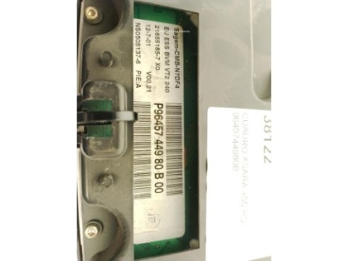 9645744980B, CUADRO INSTRUMENTOS CITROEN XSARA (N1)|Desguaces La Cabaña