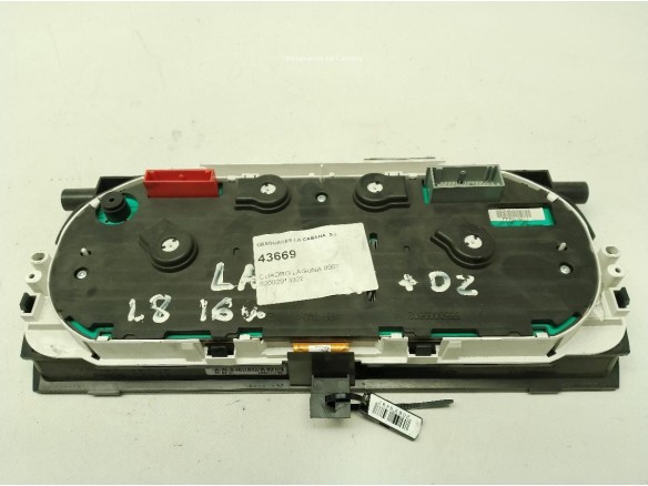 8200291332E, CUADRO INSTRUMENTOS RENAULT LAGUNA II (BG0/1_)|Desguaces La Cabaña
