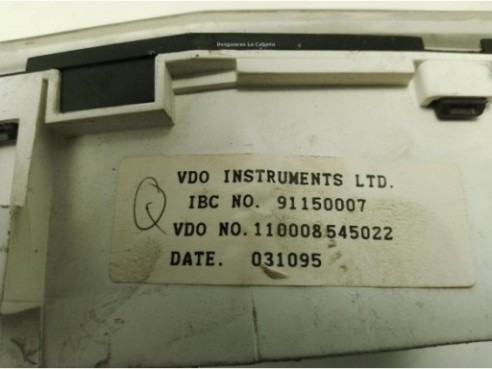 91150007, CUADRO INSTRUMENTOS OPEL FRONTERA A (U92)|Desguaces La Cabaña