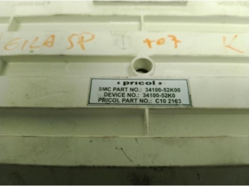 3410052K00, CUADRO INSTRUMENTOS OPEL AGILA (B) (H08)|Desguaces La Cabaña