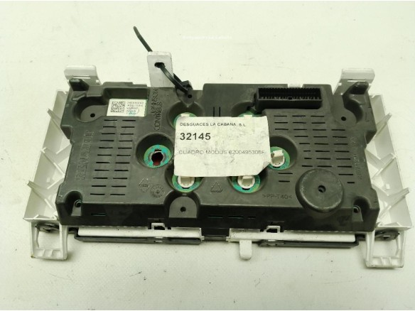 8200495308F, CUADRO INSTRUMENTOS RENAULT MODUS / GRAND MODUS (F/JP0_)|Desguaces La Cabaña