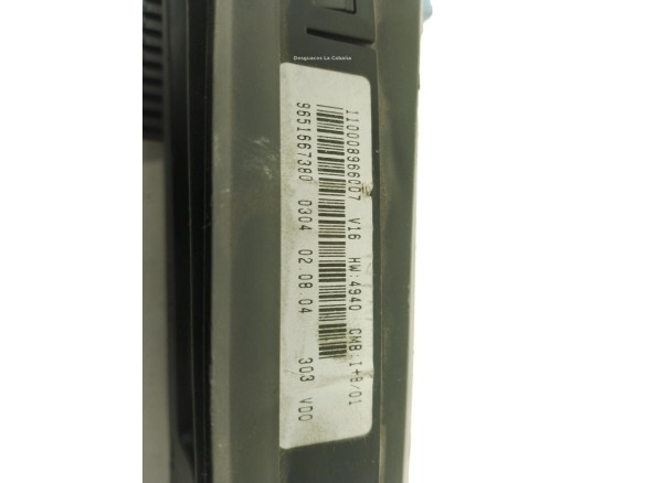 9651667380, CUADRO INSTRUMENTOS CITROEN XSARA PICASSO (N68)|Desguaces La Cabaña