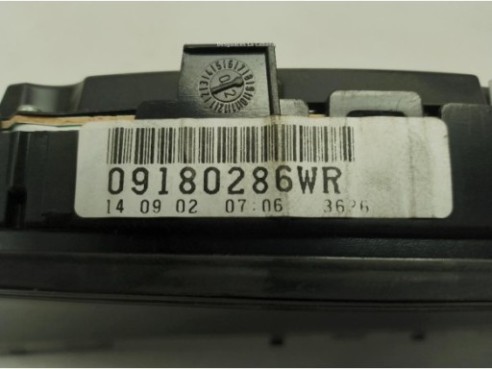 09180286WR, CUADRO INSTRUMENTOS OPEL VECTRA C (Z02)|Desguaces La Cabaña