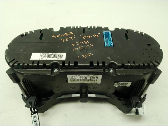 5L0920840J, CUADRO INSTRUMENTOS SKODA YETI (5L)|Desguaces La Cabaña