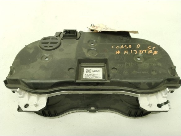 P0013373014, CUADRO INSTRUMENTOS OPEL CORSA D (S07)|Desguaces La Cabaña