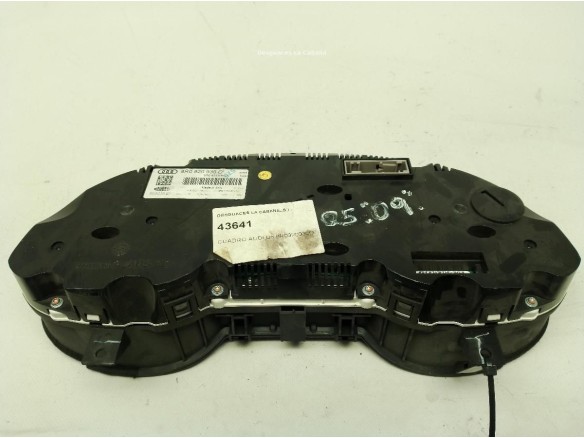8R0920930D, CUADRO INSTRUMENTOS AUDI Q5 (8RB)|Desguaces La Cabaña