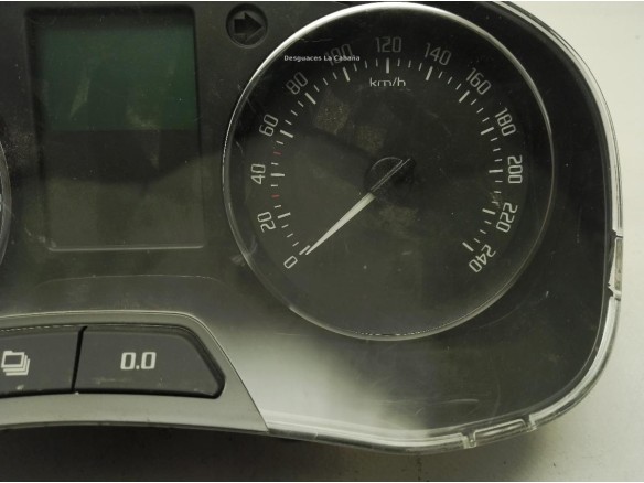 5J0920811E, CUADRO INSTRUMENTOS SKODA FABIA II (542)|Desguaces La Cabaña