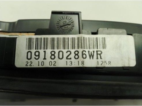 09180286WR, CUADRO INSTRUMENTOS OPEL VECTRA C (Z02)|Desguaces La Cabaña