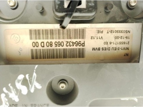 9643206580, CUADRO INSTRUMENTOS CITROEN XSARA (N1)|Desguaces La Cabaña