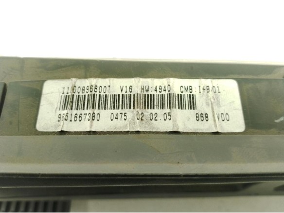 965166880,966007, CUADRO INSTRUMENTOS CITROEN XSARA PICASSO (N68)|Desguaces La Cabaña