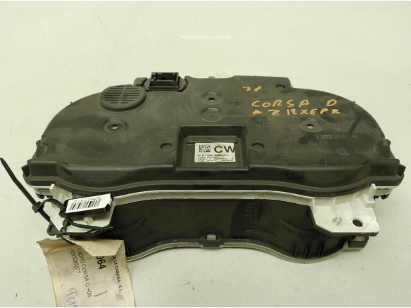 P0013285377, CUADRO INSTRUMENTOS OPEL CORSA D (S07)|Desguaces La Cabaña