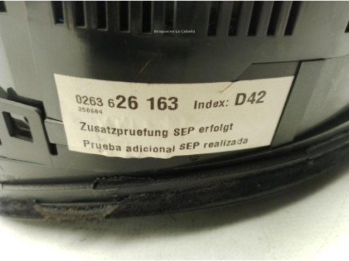 0263626163, CUADRO INSTRUMENTOS AUDI A4 (8E2, B6)|Desguaces La Cabaña