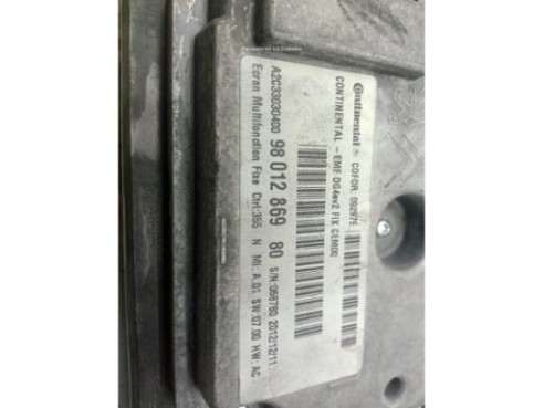9801286980, DISPLAY PEUGEOT 508|Desguaces La Cabaña