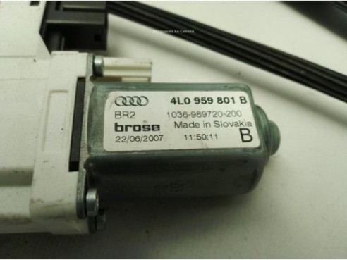 ELEVALUNAS PUERTA LAT DEL IZQ AUDI Q7 Van (4LB)|Desguaces La Cabaña