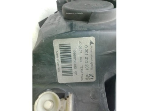 620890 FARO IZQUIERDO PEUGEOT 407 (6D_)|Desguaces La Cabaña