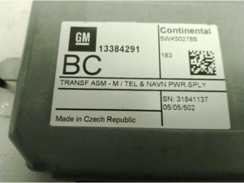 13384291BC, CENTRALITA MOTOR OPEL CORSA D (S07)|Desguaces La Cabaña