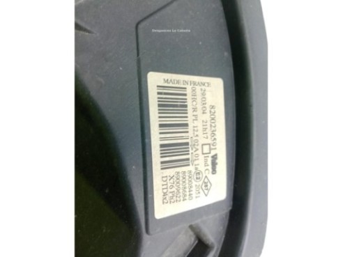 260107401R FARO DERECHO RENAULT KANGOO (KC0/1_)|Desguaces La Cabaña