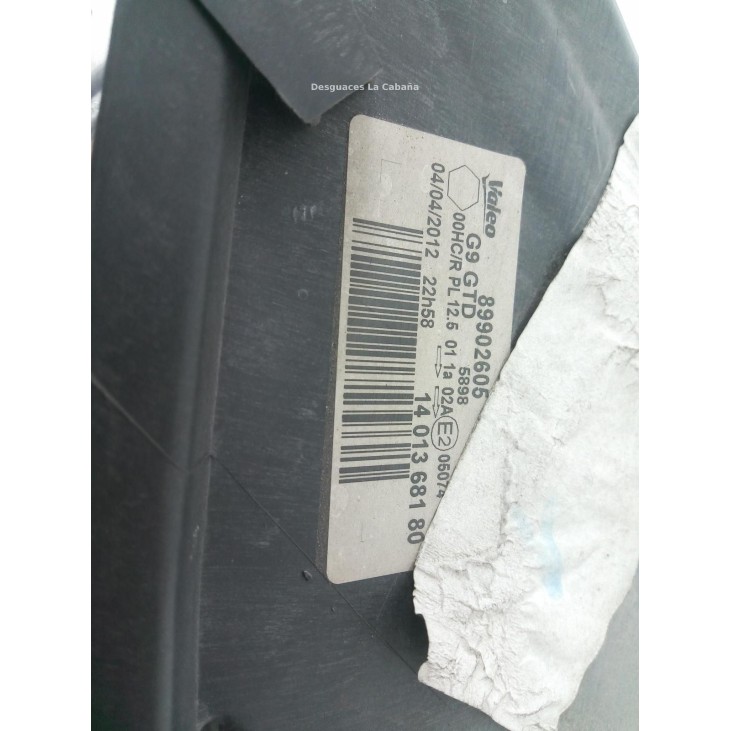 899026055898 FARO IZQUIERDO FIAT SCUDO Furgón (270_, 272_) |Desguaces La Cabaña