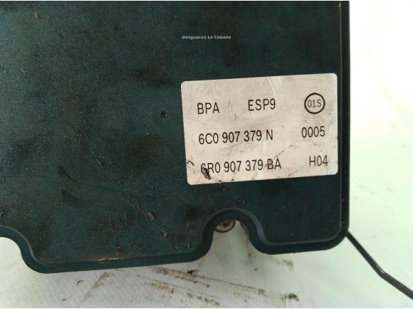 6C0614517R BEF, 6C0907379C GRUPO ABS VW POLO (6R1, 6C1)|Desguaces La Cabaña