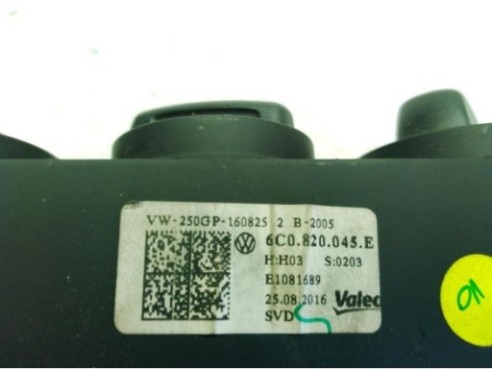 6C0820045E MANDO CALEFACCION VW POLO (6R1, 6C1)|Desguaces La Cabaña