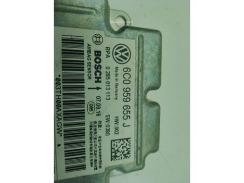 6C0959655J 10N CENTRALITA AIRBAG VW POLO (6R1, 6C1)|Desguaces La Cabaña