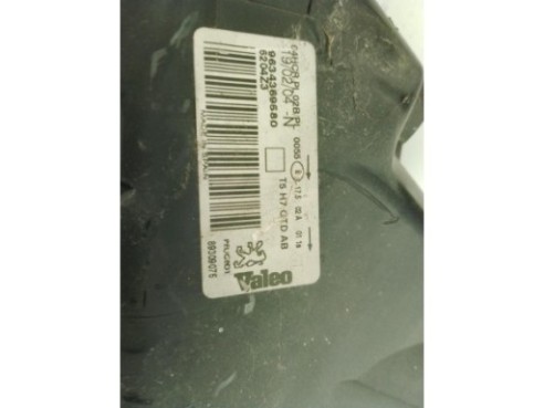 6205Z3, 9634369580 FARO IZQUIERDO PEUGEOT 307 (3A/C)|Desguaces La Cabaña