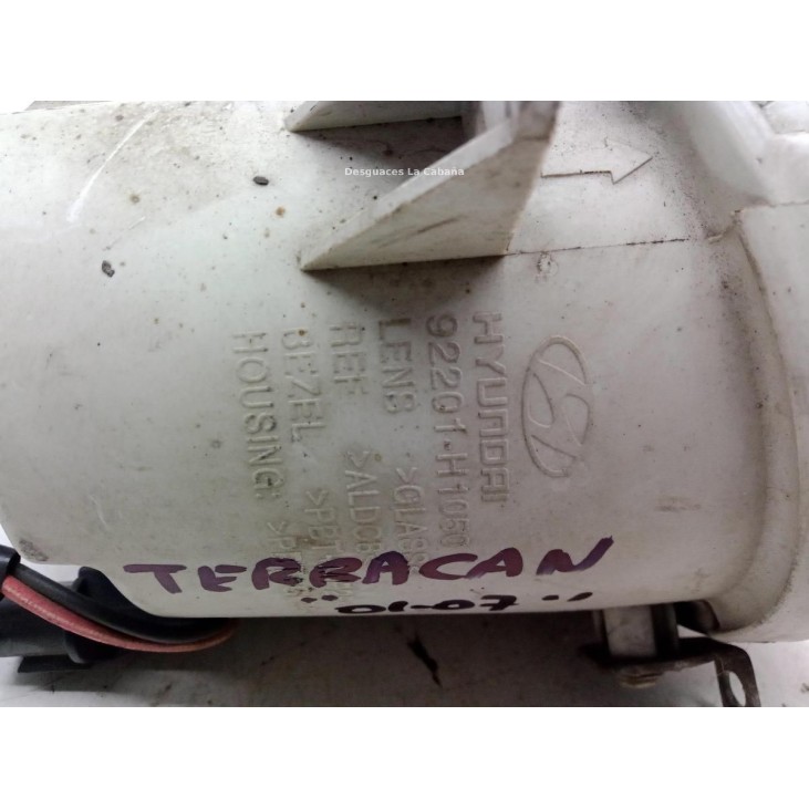 92201H1050 NIEBLA DEL IZQ HYUNDAI TERRACAN (HP) |Desguaces La Cabaña