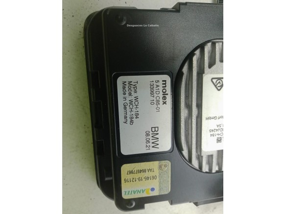  5A1DC8501 CARGADOR TELEFONO INALAMBRICO BMW 7 (G11, G12)|Desguaces La Cabaña