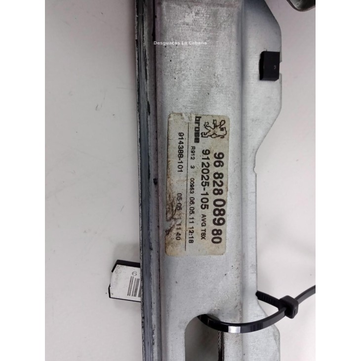 9682808980 ELEVALUNAS PUERTA LAT DEL IZQ PEUGEOT 5008 |Desguaces La Cabaña