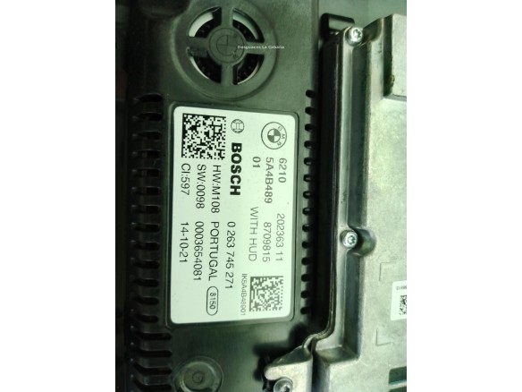 62105A671B4, 62105A4B489 CUADRO INSTRUMENTOS BMW 7 (G11, G12)|Desguaces La Cabaña