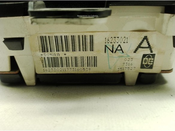16233021NA, CUADRO INSTRUMENTOS CHEVROLET CAMARO|Desguaces La Cabaña