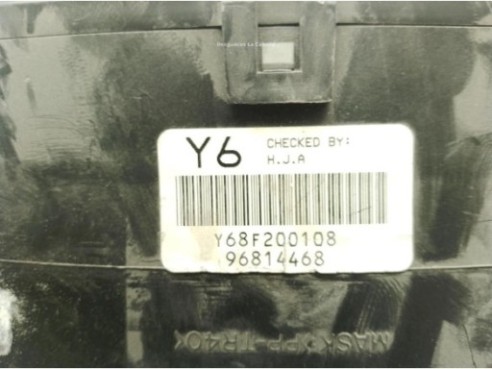 96814468, CUADRO INSTRUMENTOS CHEVROLET AVEO Fastback (T250, T255)|Desguaces La Cabaña